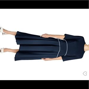 MARNI navy blue dress